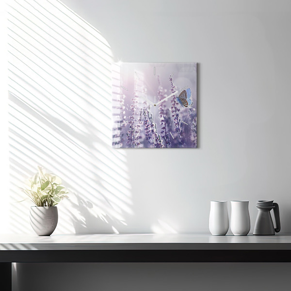 Reloj cuadrado Abstracción