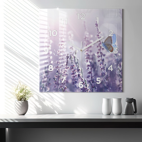 Reloj cuadrado Abstracción