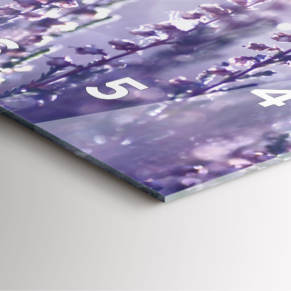 Reloj cuadrado Abstracción