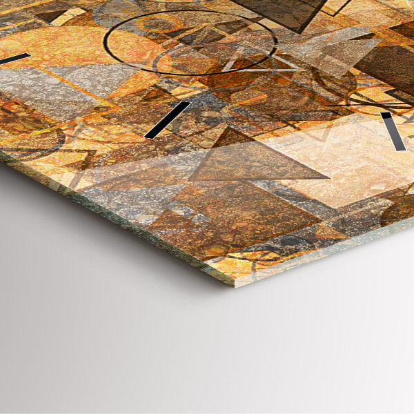 Reloj de pared cuadrado Formas geométricas