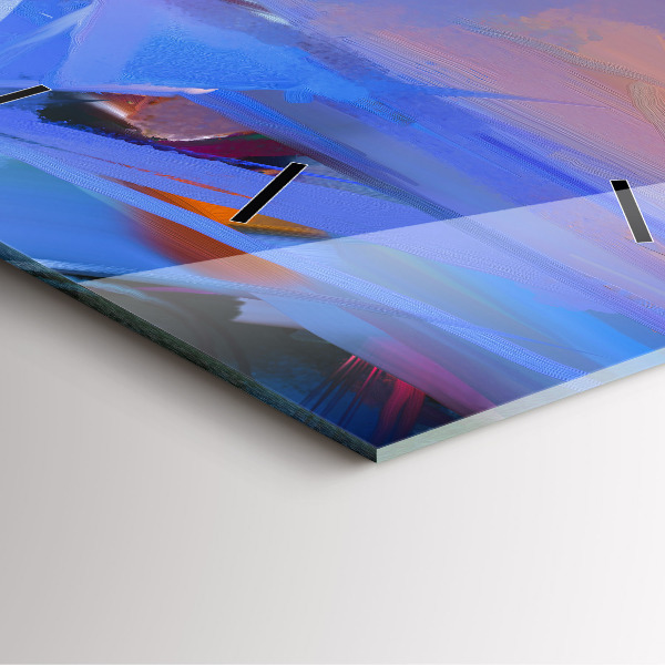 Reloj de pared cuadrado Paisaje marino