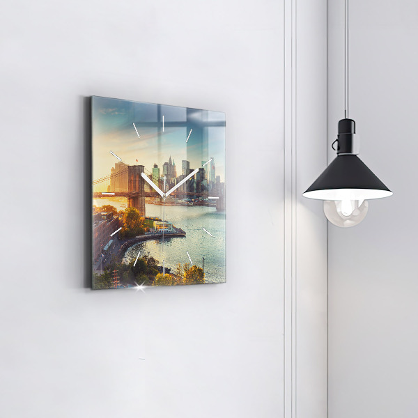 Reloj cuadrado Nueva York Manhattan