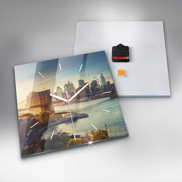 Reloj cuadrado Nueva York Manhattan