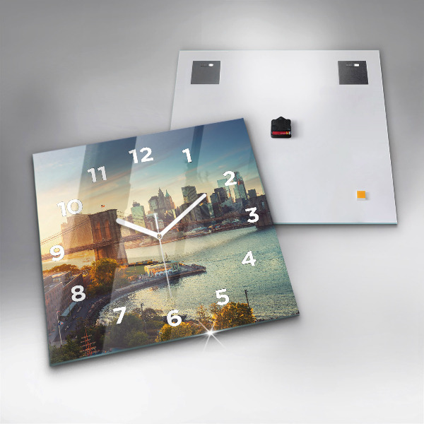 Reloj cuadrado Nueva York Manhattan