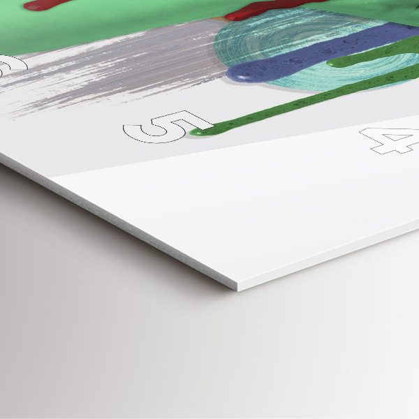 Reloj cuadrado Collage surrealista