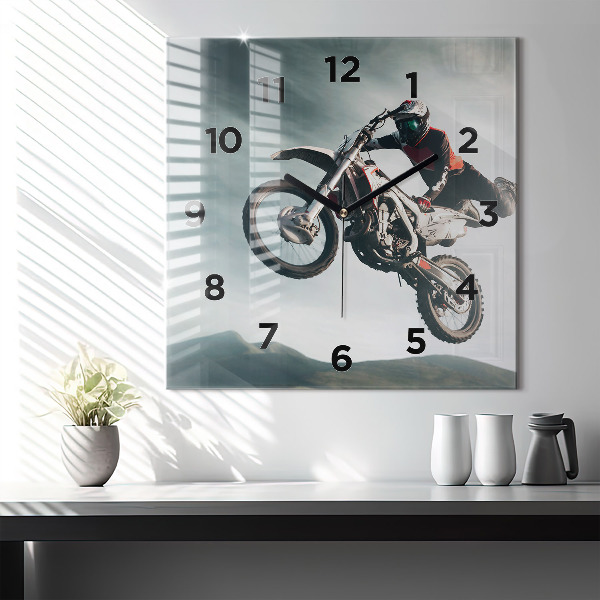 Reloj cuadrado Moto estilo adrenalina