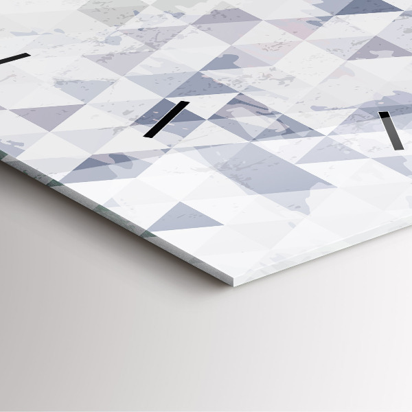 Reloj cuadrado Dibujo geométrico