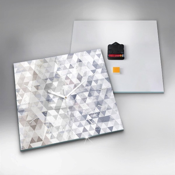 Reloj cuadrado Dibujo geométrico