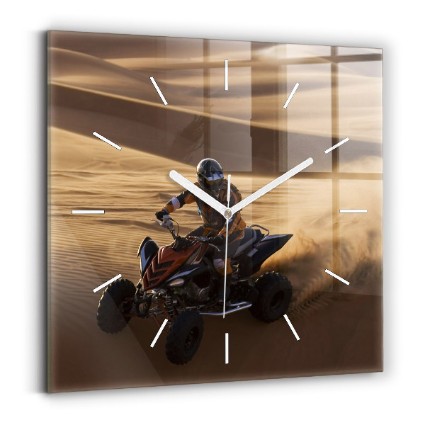 Reloj cuadrado Quad en el desierto