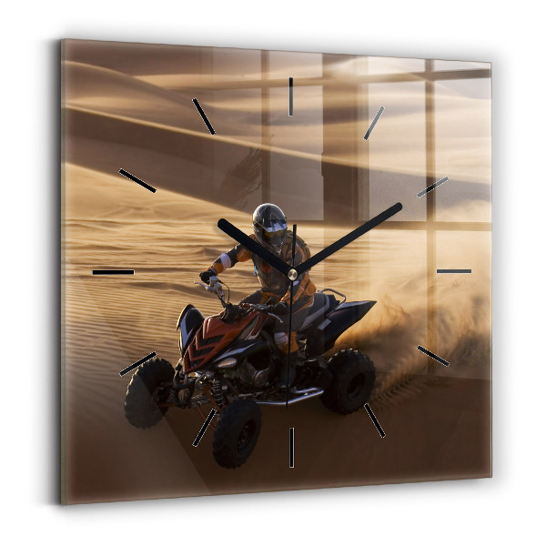 Reloj cuadrado Quad en el desierto