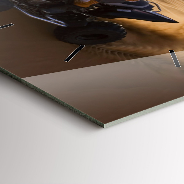 Reloj cuadrado Quad en el desierto