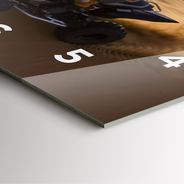 Reloj cuadrado Quad en el desierto