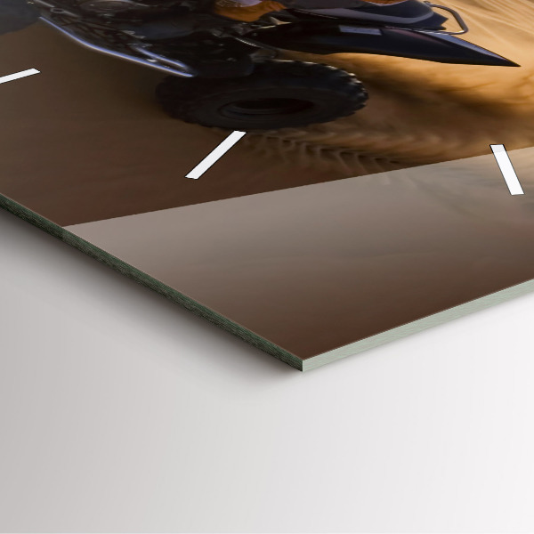 Reloj cuadrado Quad en el desierto