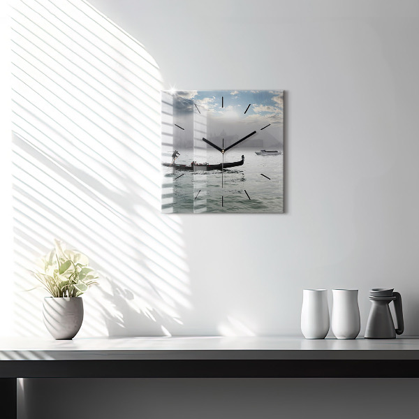 Reloj cuadrado Góndola de Venecia