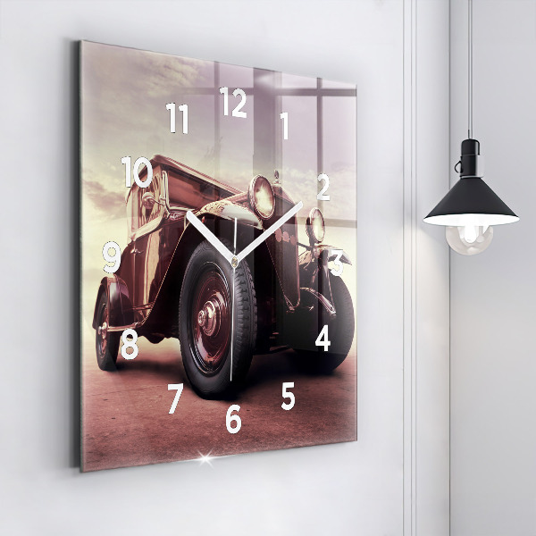 Reloj cuadrado Coche antiguo
