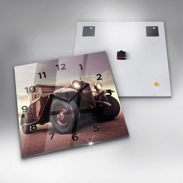 Reloj cuadrado Coche antiguo