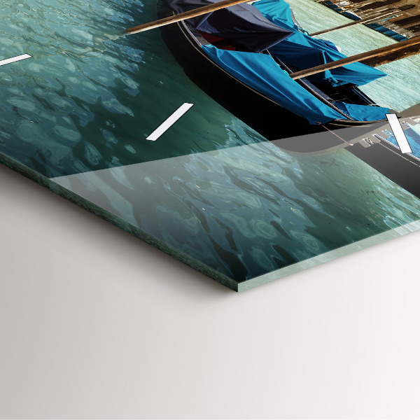 Reloj cuadrado Góndolas Venecia Italia