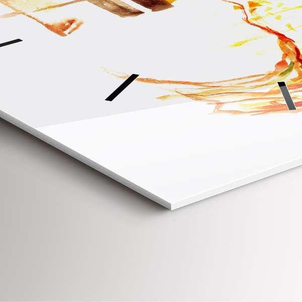 Reloj cuadrado Paisaje otoñal