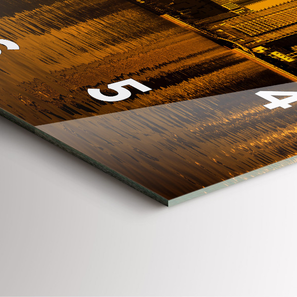 Reloj cuadrado Río Zhujiang China