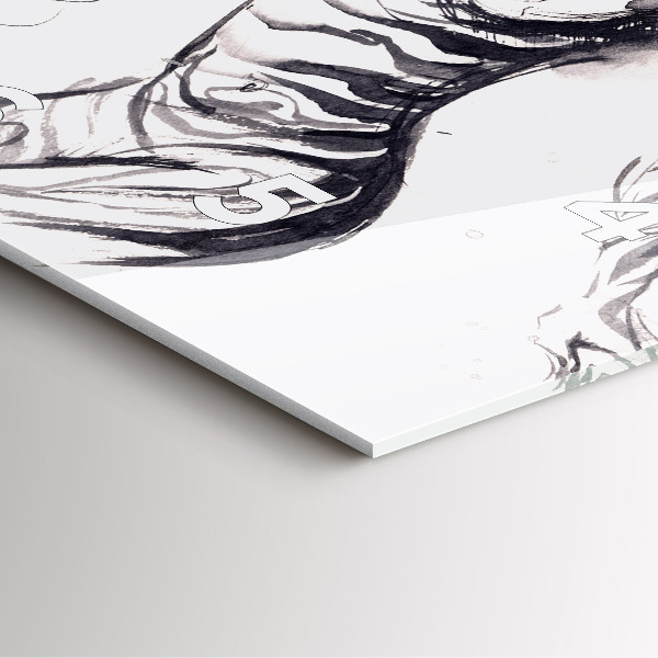 Reloj cuadrado Mujer y cebras