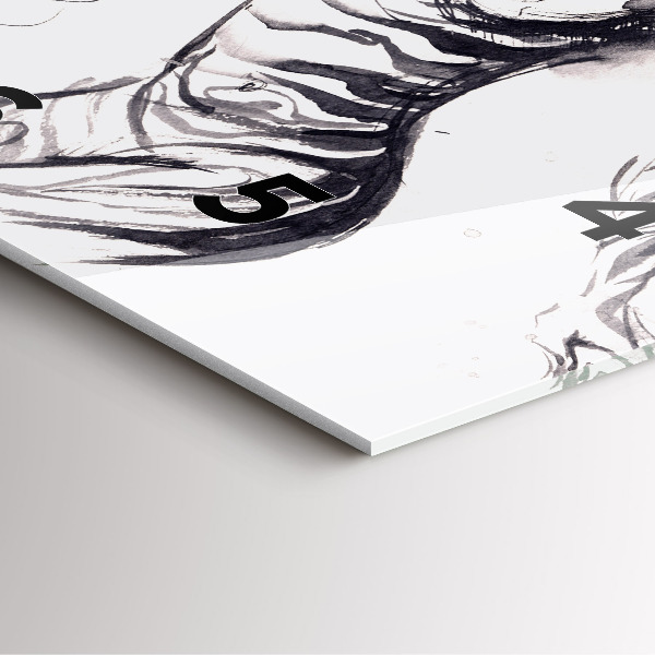 Reloj cuadrado Mujer y cebras