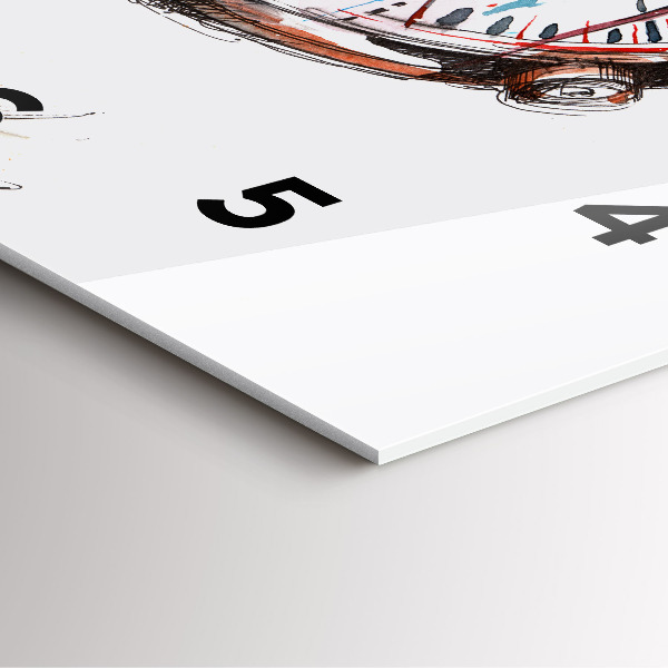 Reloj cuadrado Reloj suizo