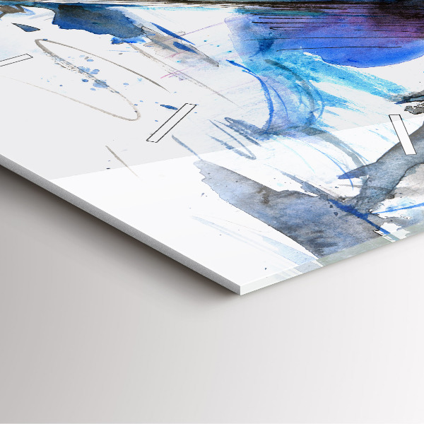 Reloj cuadrado Dálmata y paraguas