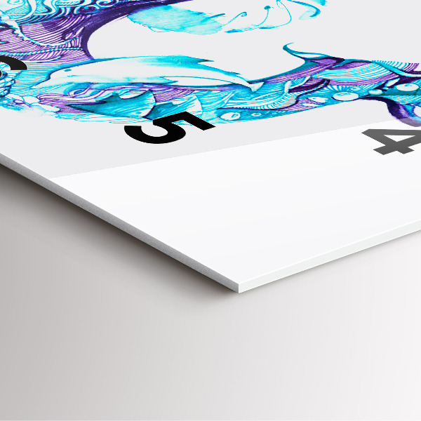 Reloj cuadrado Ancla de mar