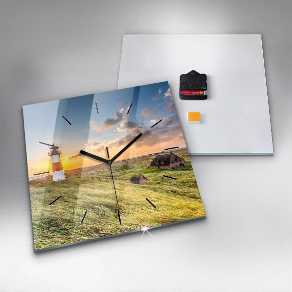 Reloj de pared cuadrado Faro