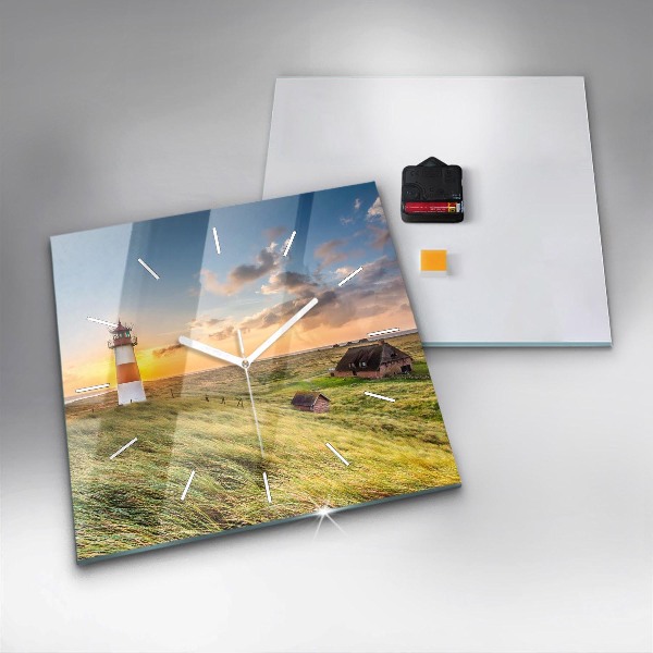 Reloj de pared cuadrado Faro