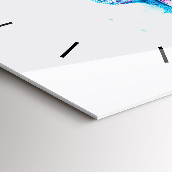 Reloj de pared cuadrado Cello Parque Lago