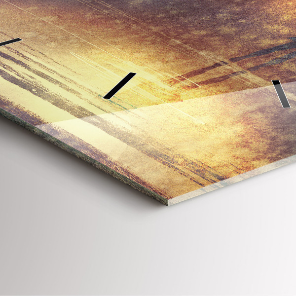 Reloj de pared cuadrado Mujer con paraguas