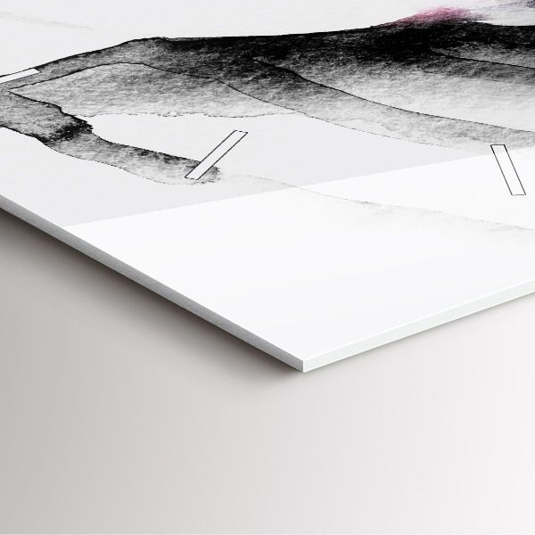 Reloj cuadrado Retrato de mujer