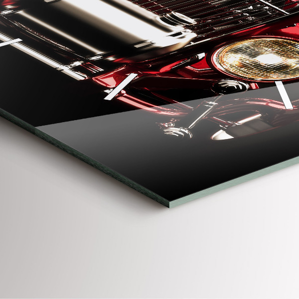 Reloj cuadrado Coche antiguo de época