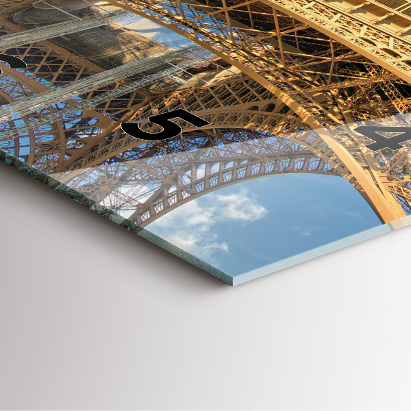 Reloj cuadrado Francia Torre Eiffel