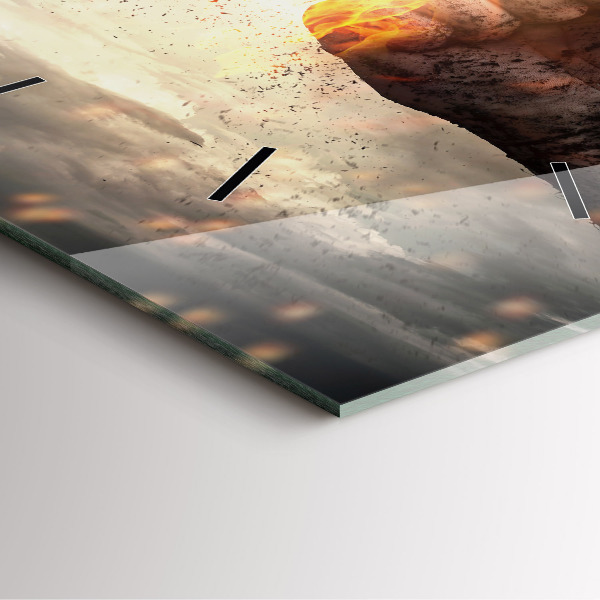 Reloj cuadrado Puños Poder