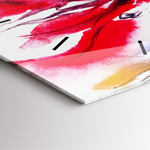 Reloj cuadrado Mujeres con vestidos de colores