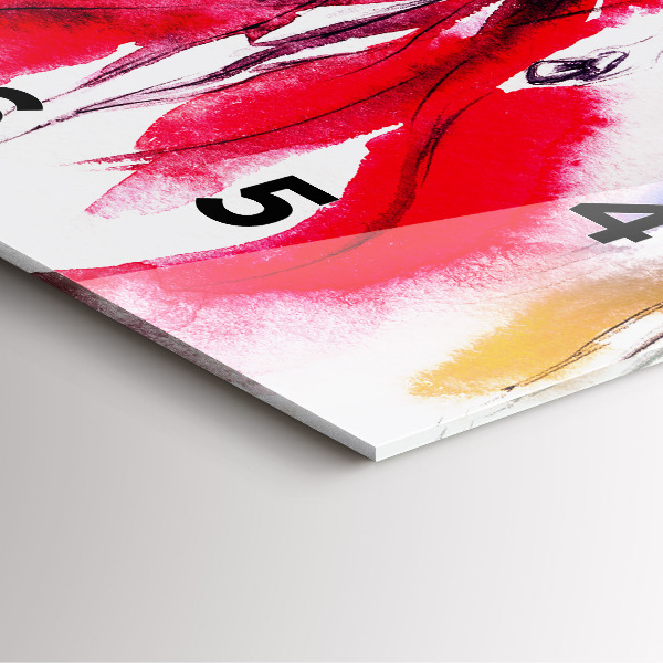 Reloj cuadrado Mujeres con vestidos de colores