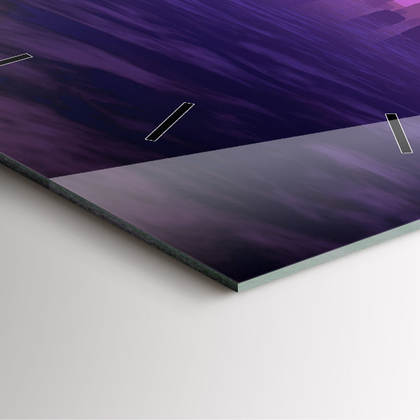 Reloj de pared cuadrado Puesta de sol en Stonehenge