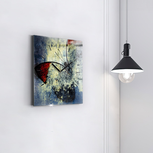 Reloj cuadrado Mariposa estilo vintage