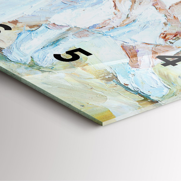 Reloj de pared cuadrado Jóvenes bailarinas