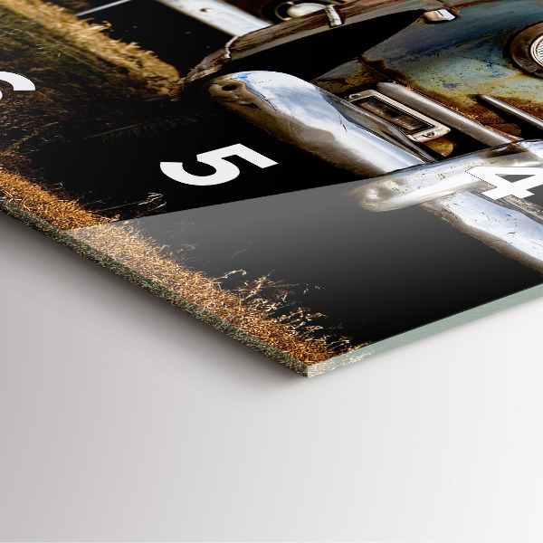 Reloj de pared cuadrado Coches antiguos