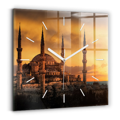 Reloj cuadrado Mezquita de Estambul