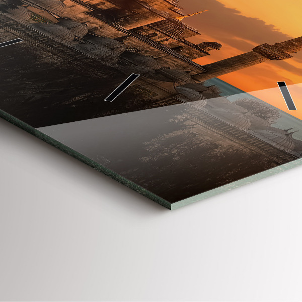 Reloj cuadrado Mezquita de Estambul