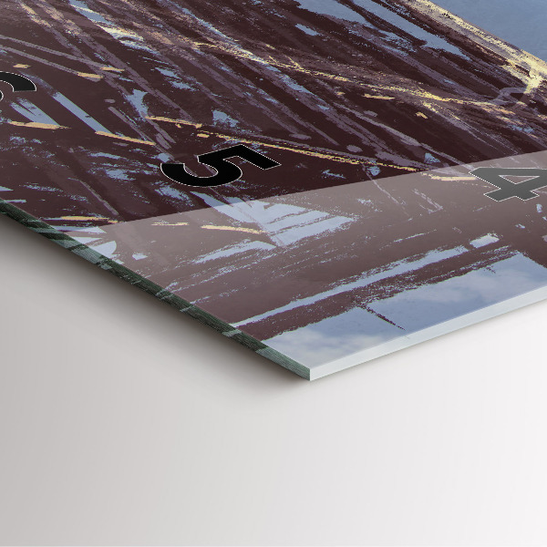 Reloj de pared cuadrado Ángel en bicicleta