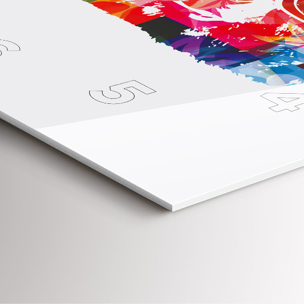 Reloj cuadrado Cabeza de oso