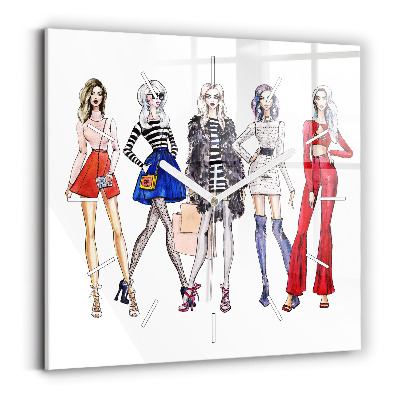 Reloj cuadrado Chicas a la moda