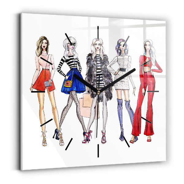 Reloj cuadrado Chicas a la moda