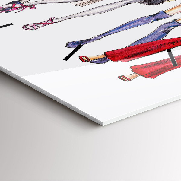 Reloj cuadrado Chicas a la moda