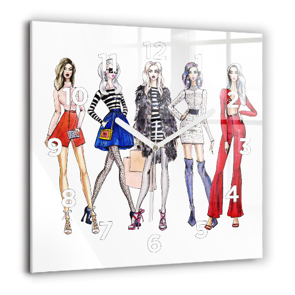 Reloj cuadrado Chicas a la moda